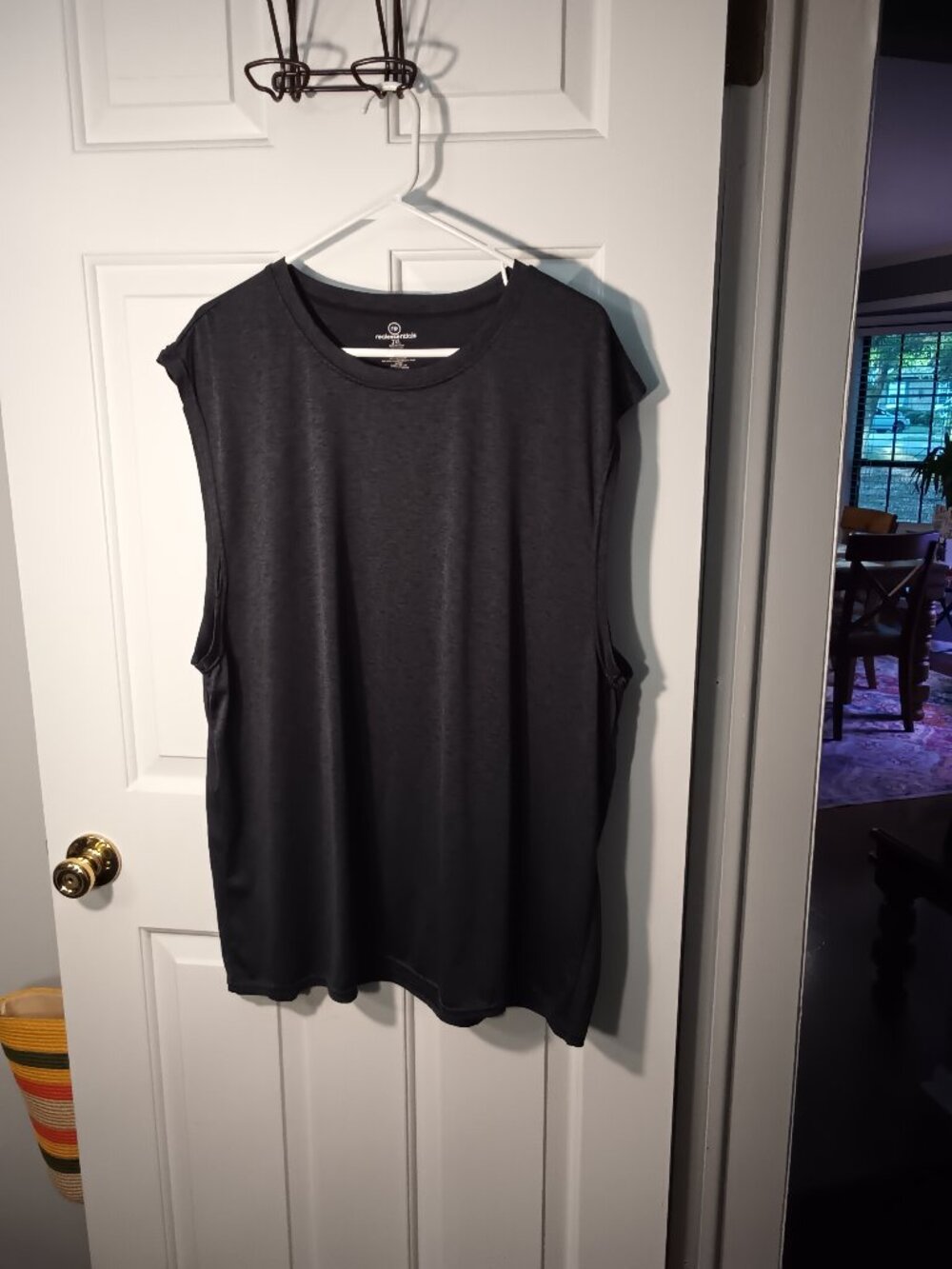Men's Dark Gray Muscle Tank Top